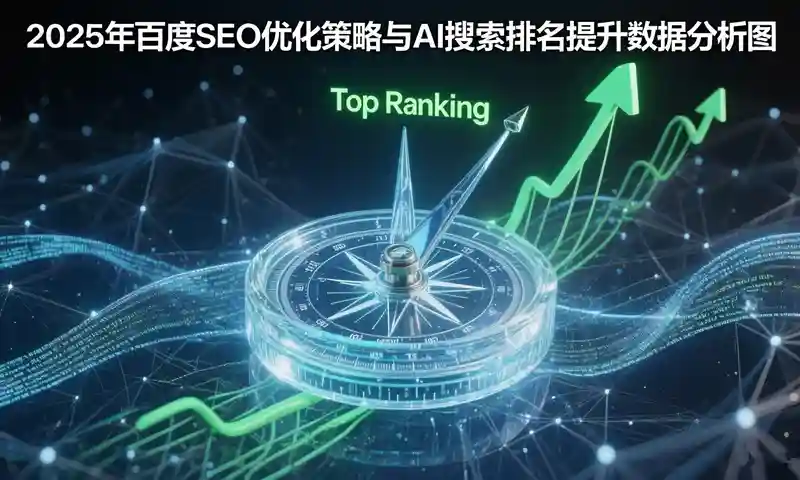 2025年百度SEO优化策略与AI搜索排名提升数据分析图