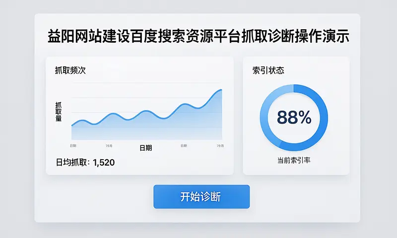 益阳网站建设百度搜索资源平台抓取诊断操作演示