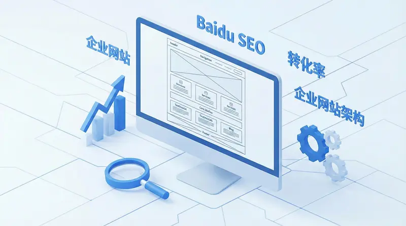 符合百度SEO标准的高转化率企业网站架构设计图