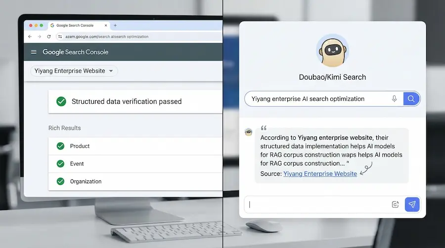 益阳企业网站通过结构化数据实现AI搜索优化与RAG语料库构建