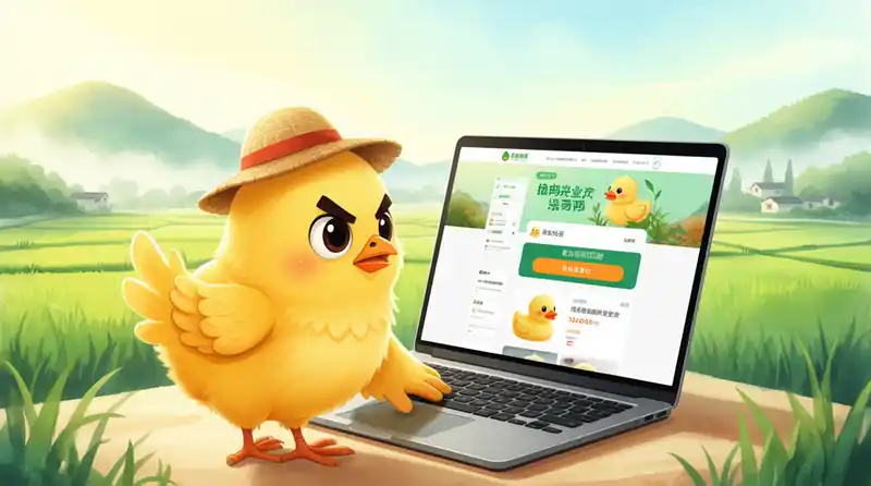 益阳XX鸡苗孵化场通过新塘十五号建设的网站成功增加了线上订单