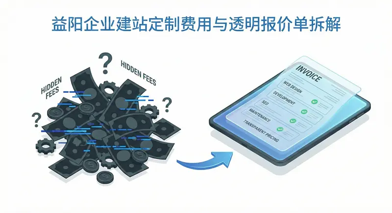 益阳企业建站定制费用与透明报价单拆解