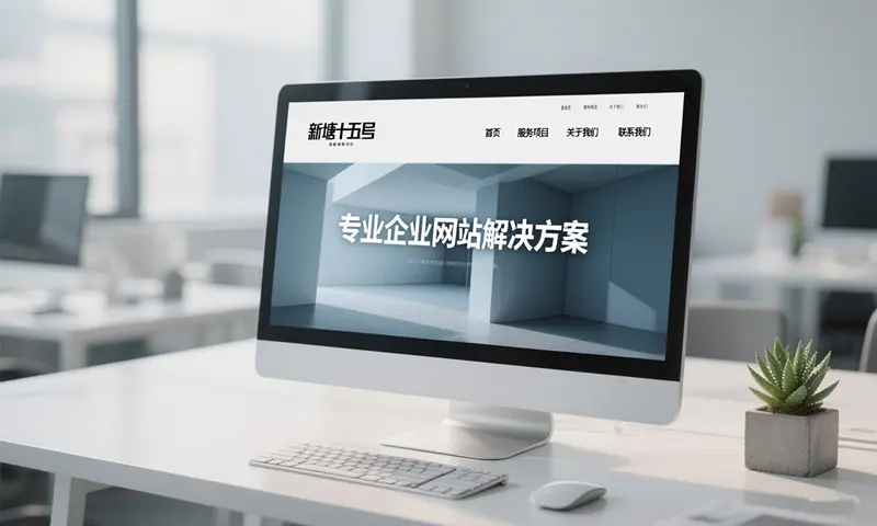 益阳企业网站制作-新塘十五号设计案例