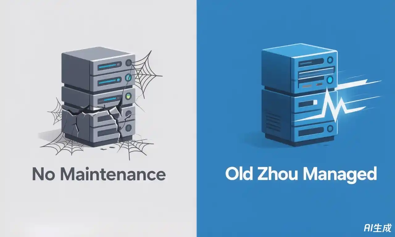 益阳网站长期维护与无人管理的效果对比