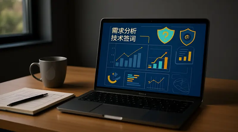一张展示益阳网站建设核心要素的图片,包括线框图和UI设计