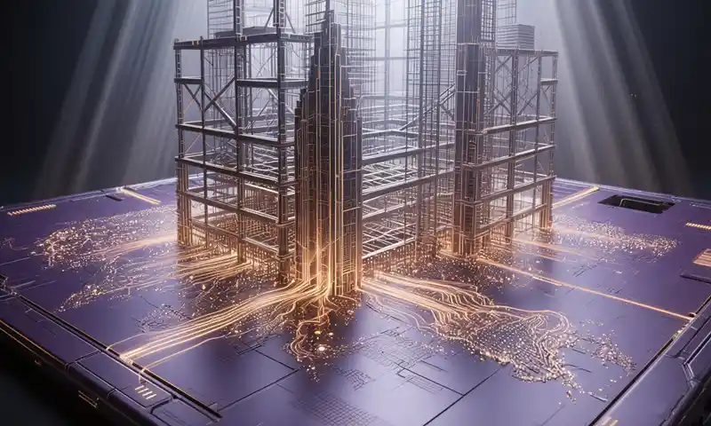 益阳网站建设官网方案 - 科技大楼概念图 - 新塘十五号